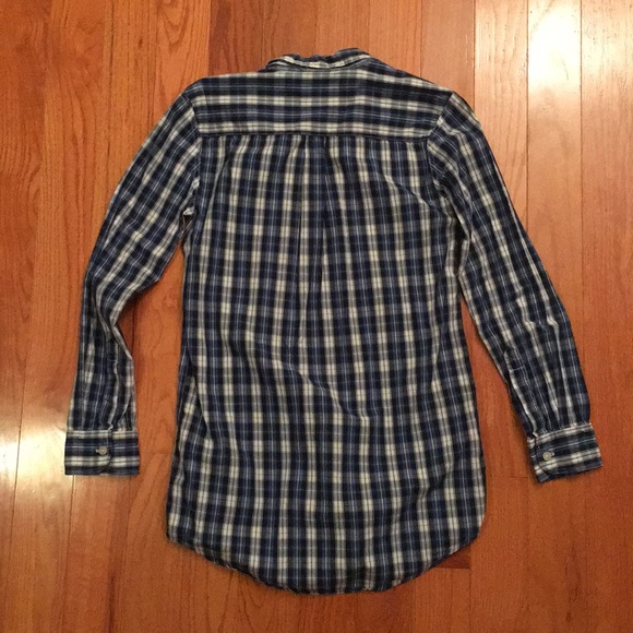 Aerie Plaid Dad Shirt / Shirt dress - Picture 2 of 2